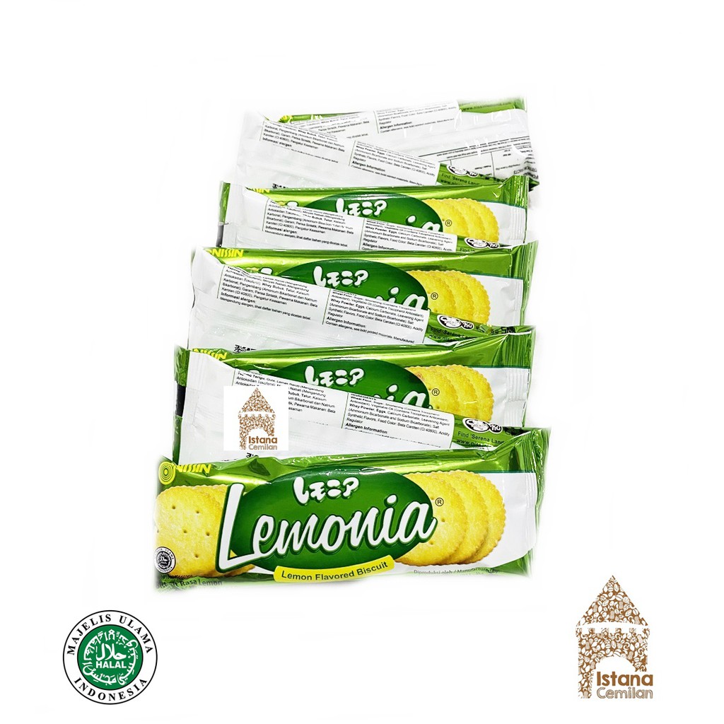 Jual Nissin Lemonia Biskuit Lemon isi 10 pcs | Shopee Indonesia