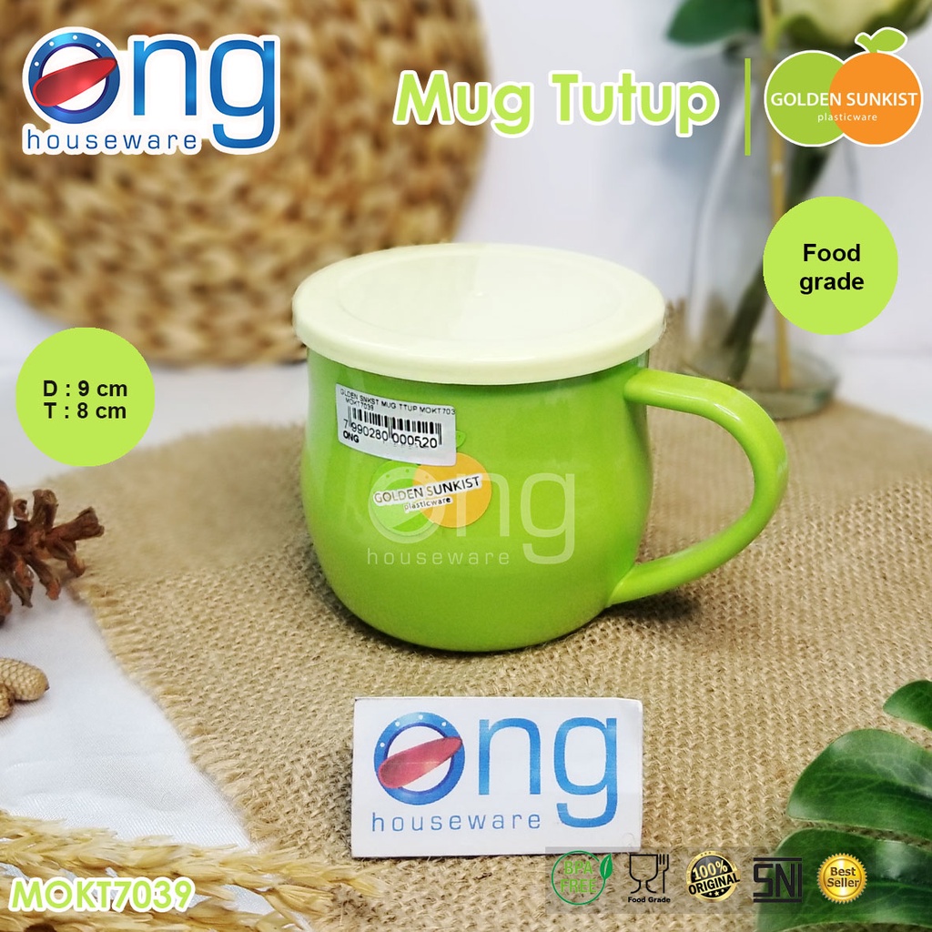 Jual Gelas Cangkir Mug Tutup Golden Sunkist Mokt7039 Mokt 7039 Shopee Indonesia 2301