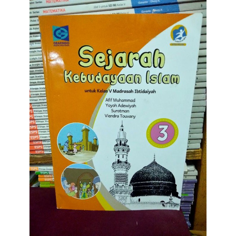 Jual BUKU SEJARAH KEBUDAYAAN ISLAM KELAS 5 SD GRAFINDO REVISI | Shopee ...