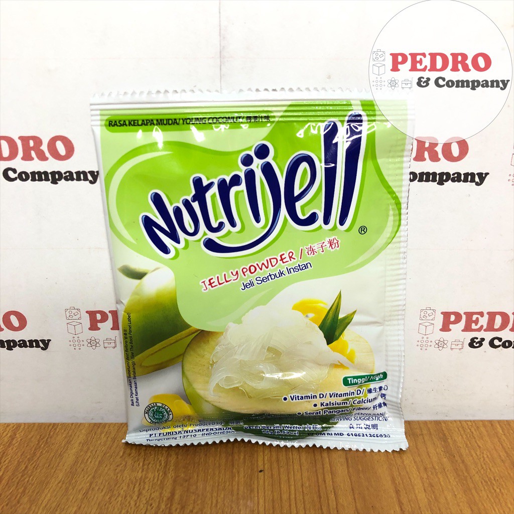 Jual Nutrijell Jelly Powder Pudding Serbuk Bubuk Kelapa Muda Coconut