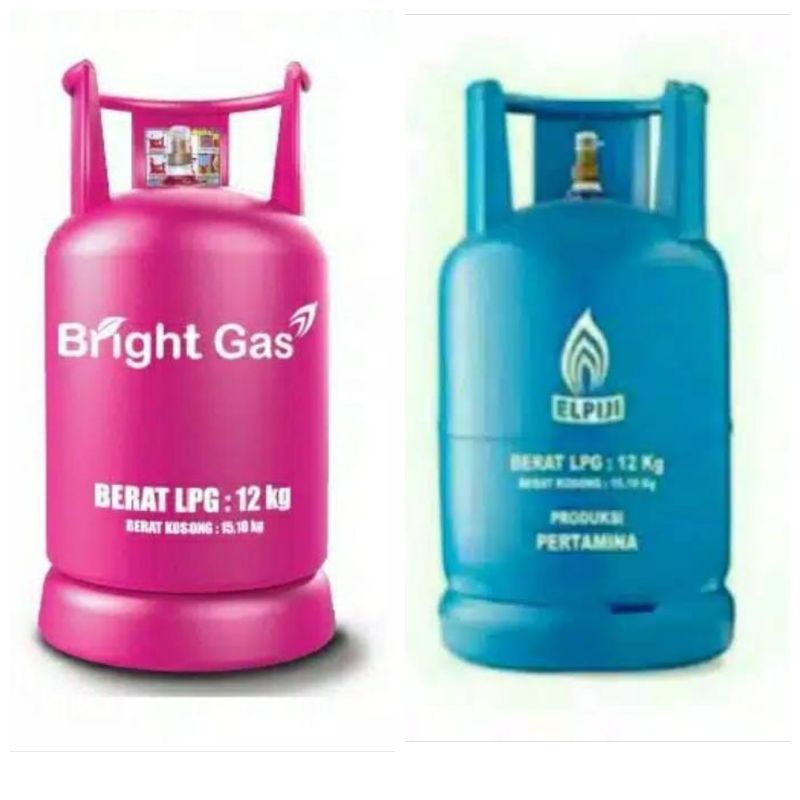 Jual Tabung Gas Kg Sudah Isi Tabung Elpiji Kg Isi Shopee