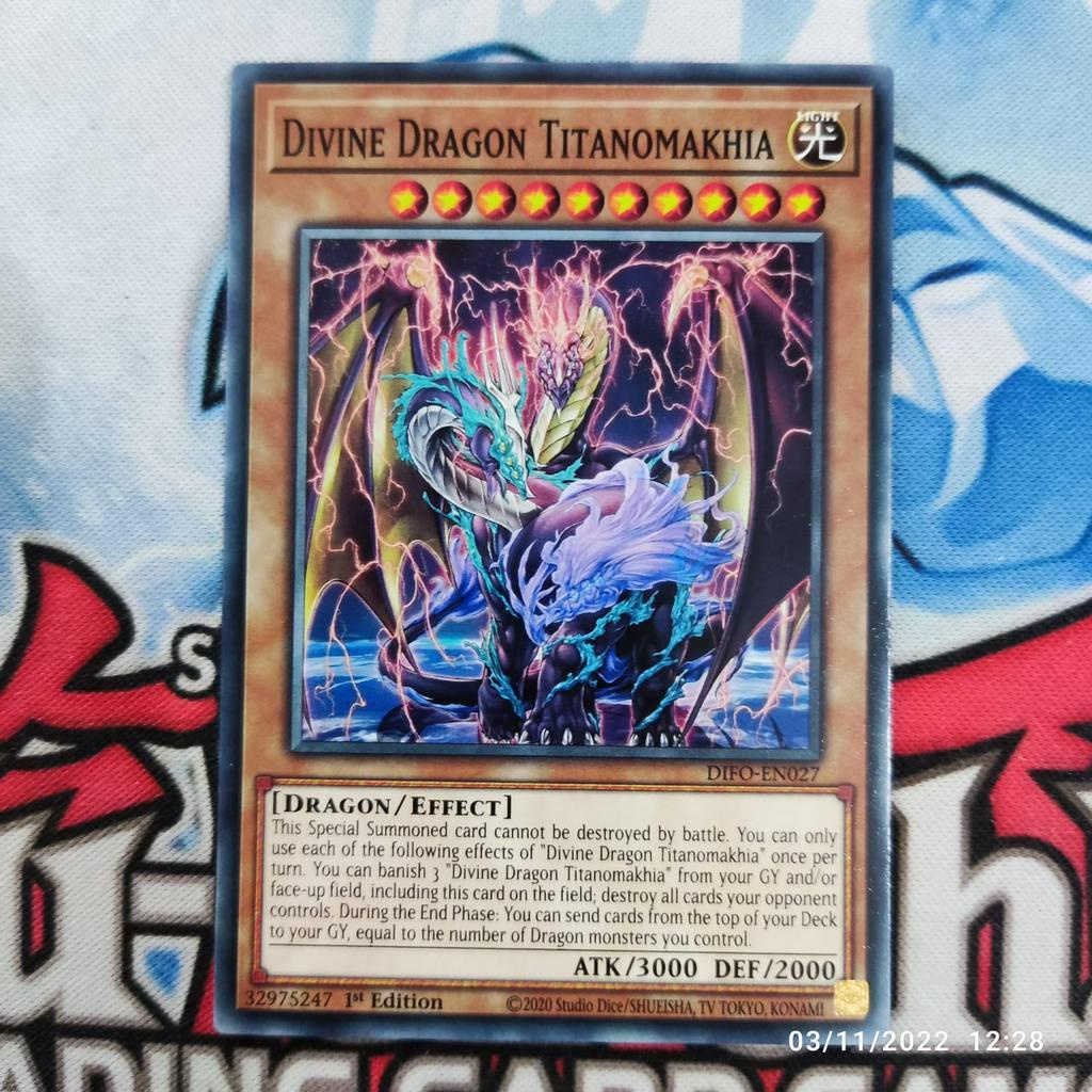 Jual Yugioh Divine Dragon Titanomakhia DIFO Common Original Shopee   174f56573b43692f0904c9245e280334