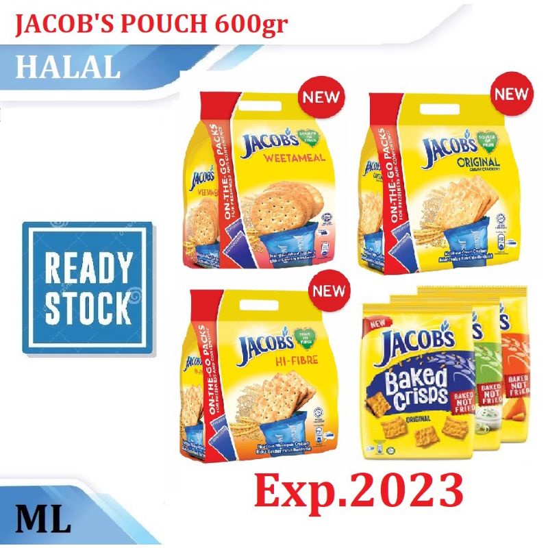 Jual HALAL ADA LOGO MUI JACOBS Jacob's original & weetameal 700 gr dan ...