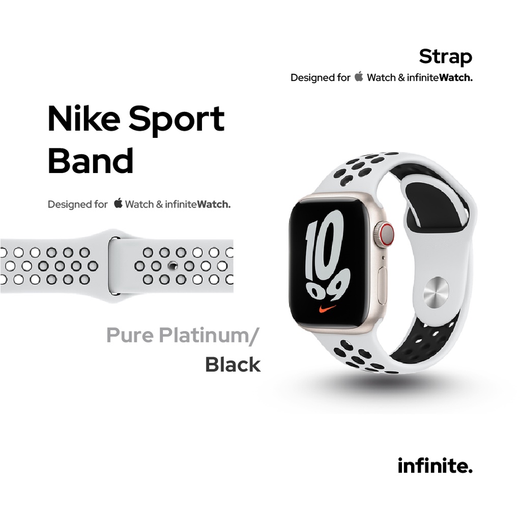 Jual Nike Sport Band untuk infiniteWatch 10 Pro, 10 Pro Mini