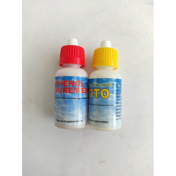 Neptune – Bottiglie Refill Per Test Piscina 30 Ml – Soluzione OTO Per Cloro E Fenolo Per PH, Confezione Da 2 - 6