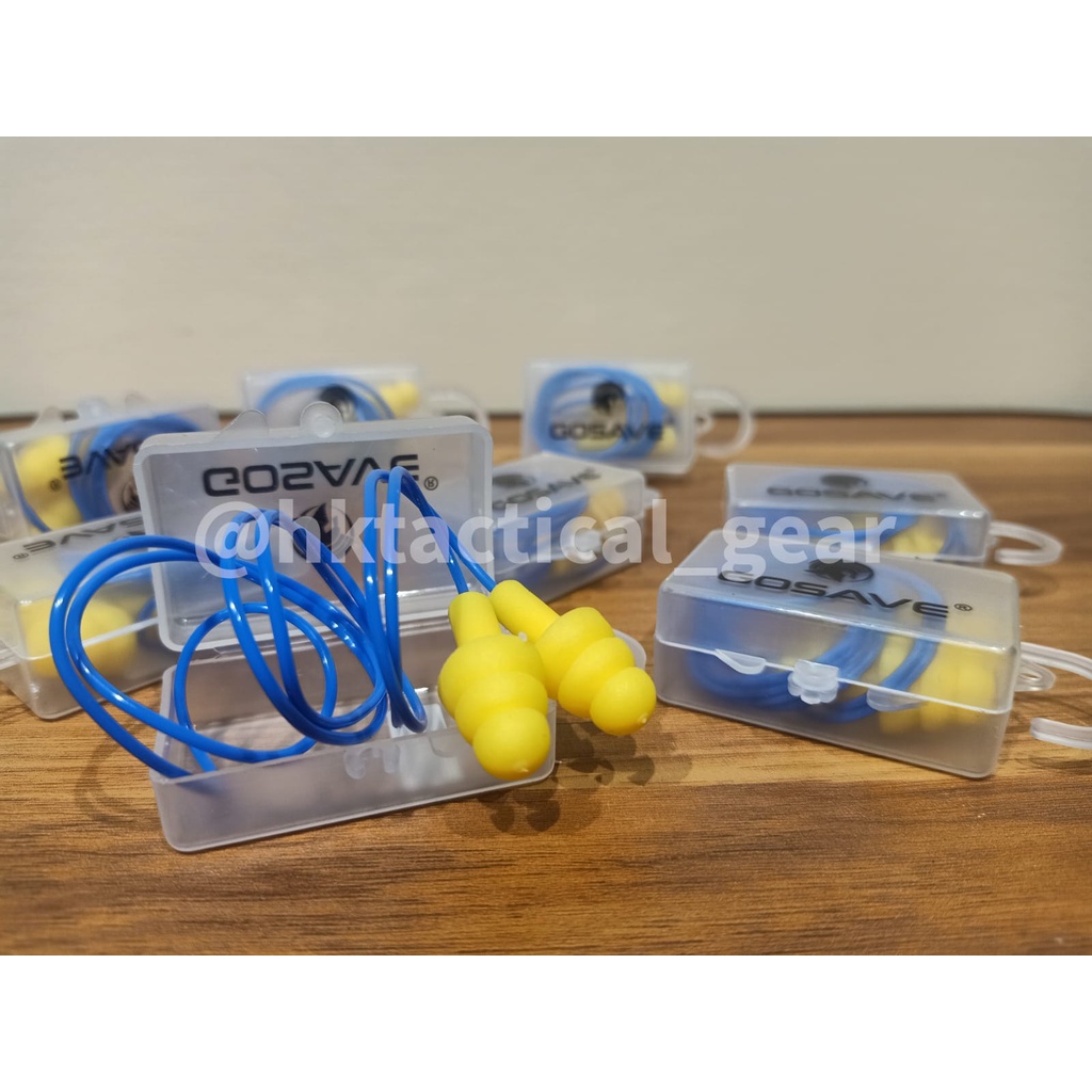 Jual Earplug Ultrafit Corded Dengan Kotak Cashing Penutup Safety Telinga Ear Plug Penyumbat