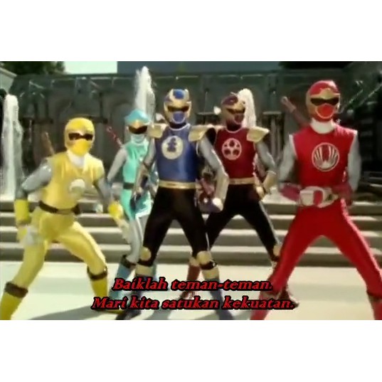 Jual DVD Power Rangers Ninja Storm Subtitle Indonesia | Shopee Indonesia