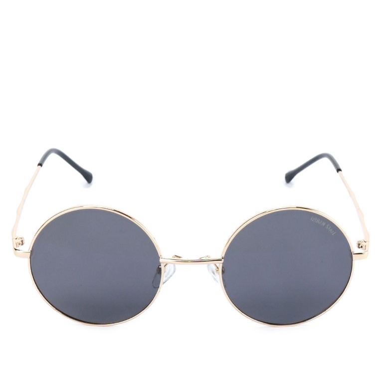 Jual Urban State - Polarized Metal Monocle Round Sunglasses - Black ...