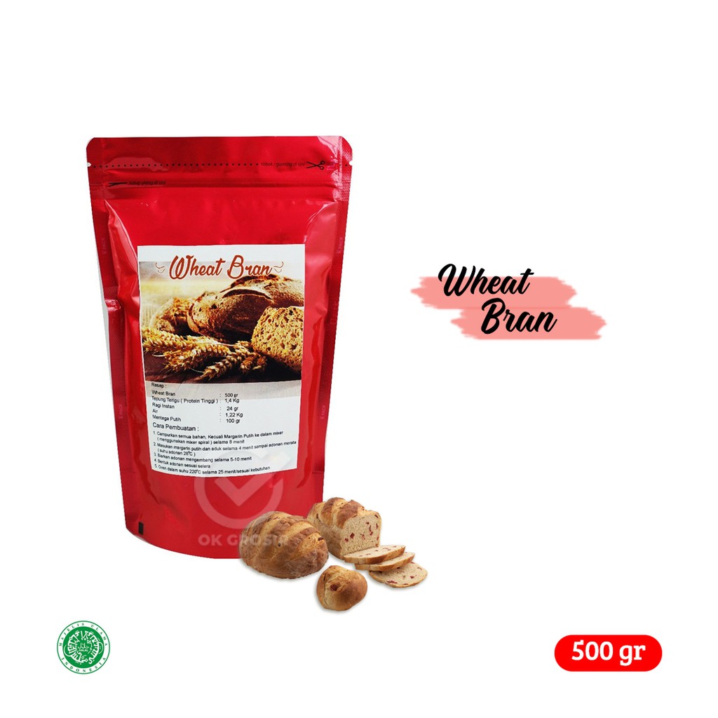 Jual Tepung Gandum / Wheat Bran (500 gr) Shopee Indonesia