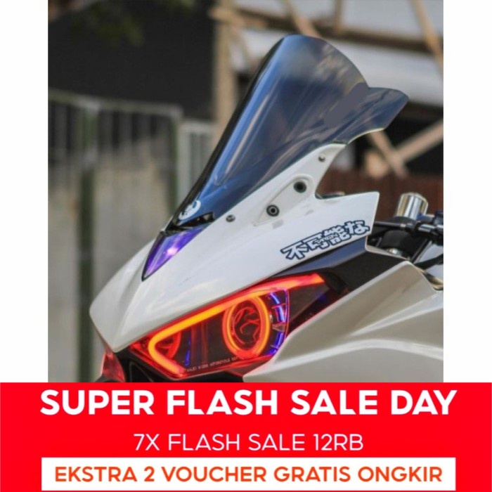 Jual Windshield R25 jenong zero gravity Visor r25 zero gravity - HITAM ...