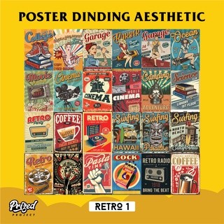 Jual Poster Vintage Paket 24pcs A4 Poster Aesthetic Poster Dinding -  Vintage 3 - Kota Bandung - Infinityproject58