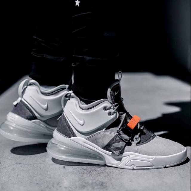 Jual Nike Airforce 270 Wolf Grey Premium Original Shopee Indonesia