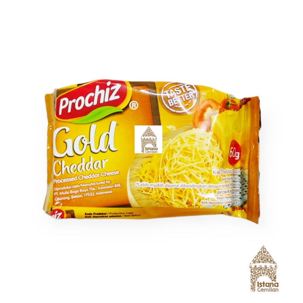 Jual Prochiz Gold Cheddar Keju MINI 60 Gram | Shopee Indonesia