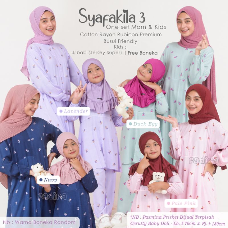 Jual One Set Syafakila 3 Mom by Fadira | Shopee Indonesia