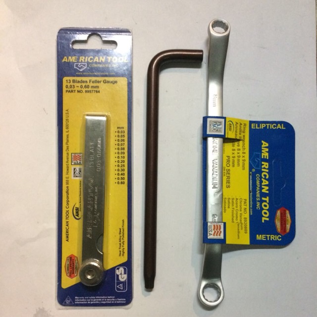 Jual Kunci Setel Klep Feller Gauge Kunci Ring L Klep Bintang T American Tool Shopee Indonesia