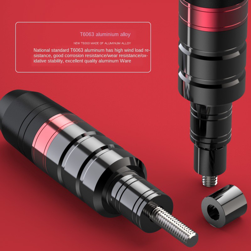 Suuonee Slider Telaio Moto In Alluminio CNC – Anticaduta Protettore Rosso Con Bullone Da 10mm - 2