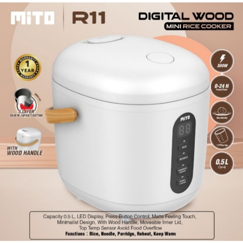 Jual Mito Rice Cooker Mini / Rice Cooker Mito R11 / Mito R 11 / mito