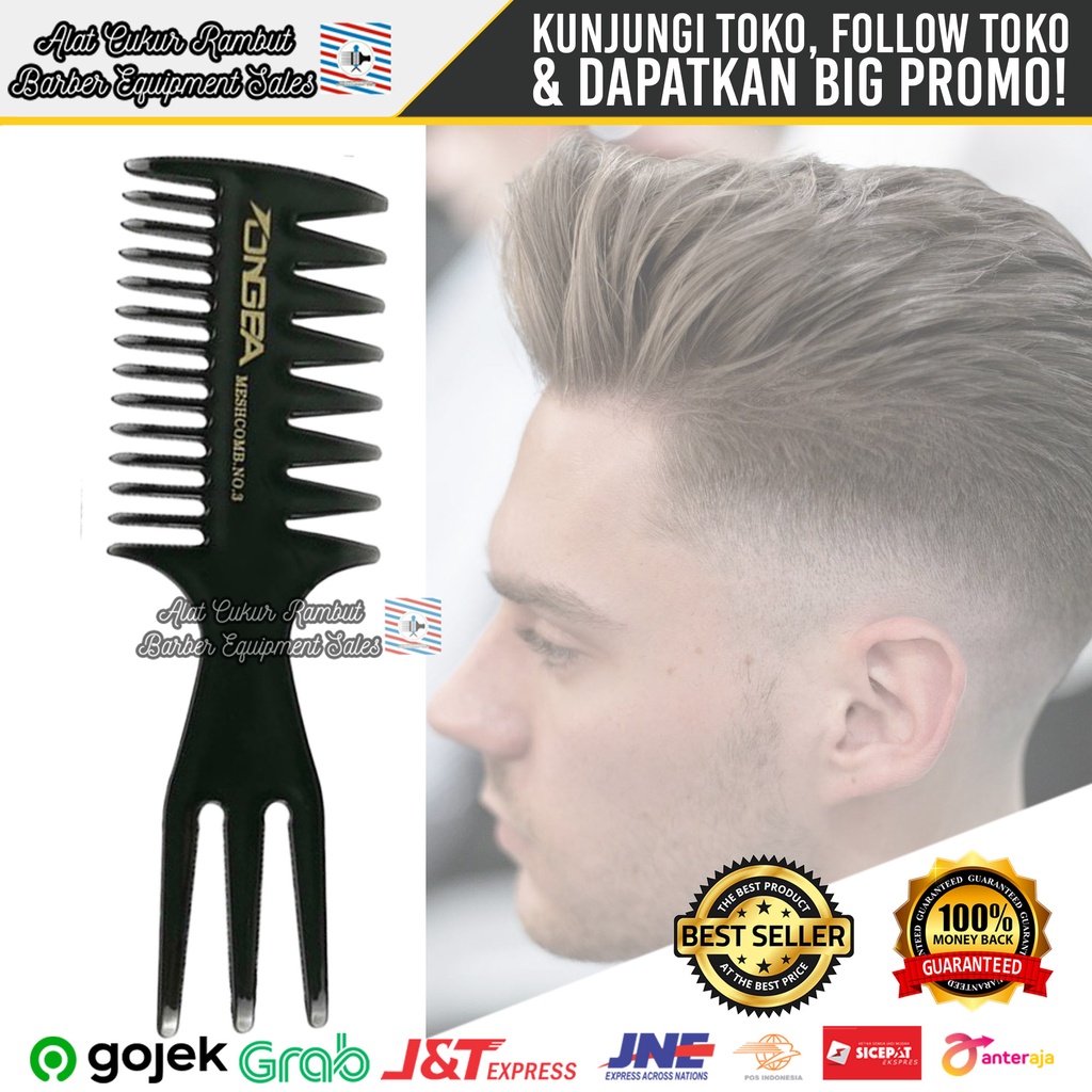 Jual Sisir Rambut Hair Styling Sisir Barber Sisir Salon Sisir Texture Kaki 3 Shopee Indonesia 