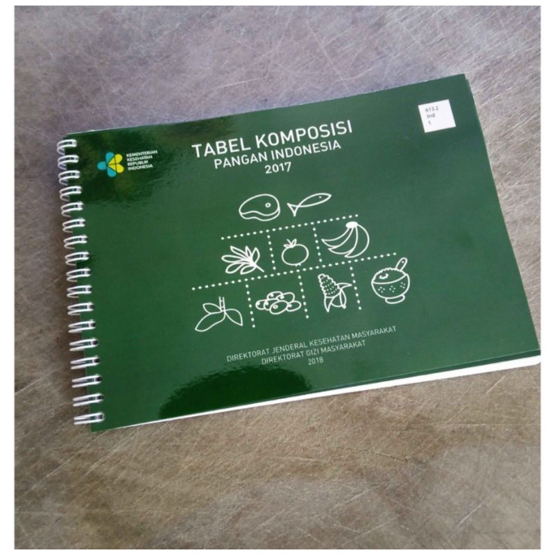 Jual Buku Tabel Komposisi Pangan Indonesia TKPI 2017 | Shopee Indonesia