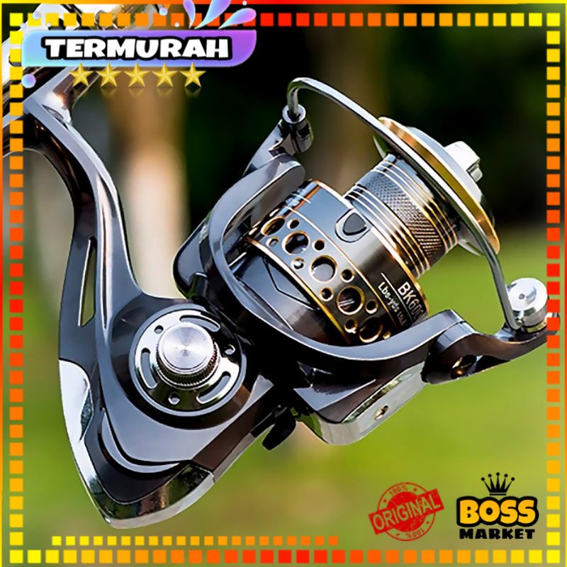 Jual Taffsport Reel Pancing Spinning Metal 8-12Kg Max Drag Power 5.2:1 ...