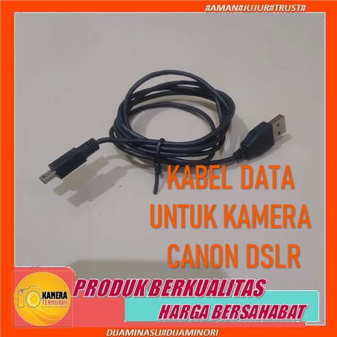 Jual Kabel Data Usb Kamera Canon Dslr Untuk Transfer Data Atau Cek