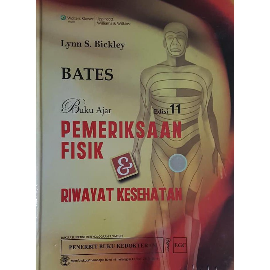 Jual SUPER MURAH/BUKU KEDOKTERAN/ ORIGINAL Bates Buku Ajar Pemeriksaan ...