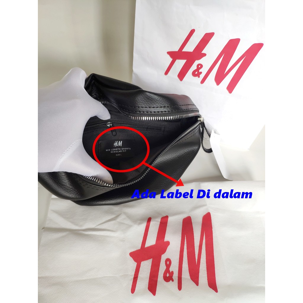 Jual H M WAIST BAG TAS PINGGANG HNM KULIT WAISTBAG HM Shopee Indonesia