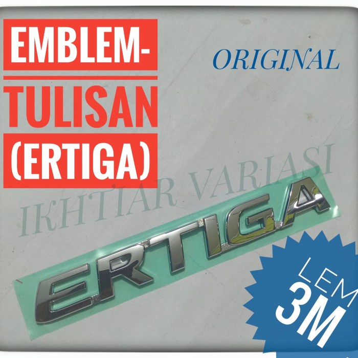 Jual Tulisan Ertiga Emblem Ertiga Huruf Lambang Ertiga Original Shopee Indonesia