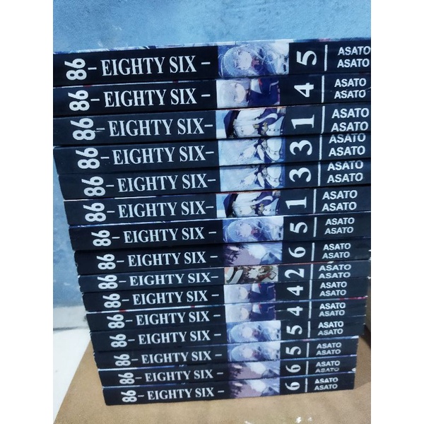 Jual Paket Light Novel 86 Eighty Six Vol 1 - 7 Bahasa Indonesia ...