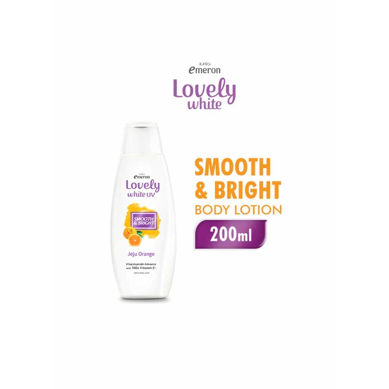 Jual Emeron Hand & Body Lotion Lovely Jeju Orange White Pearl 200Ml