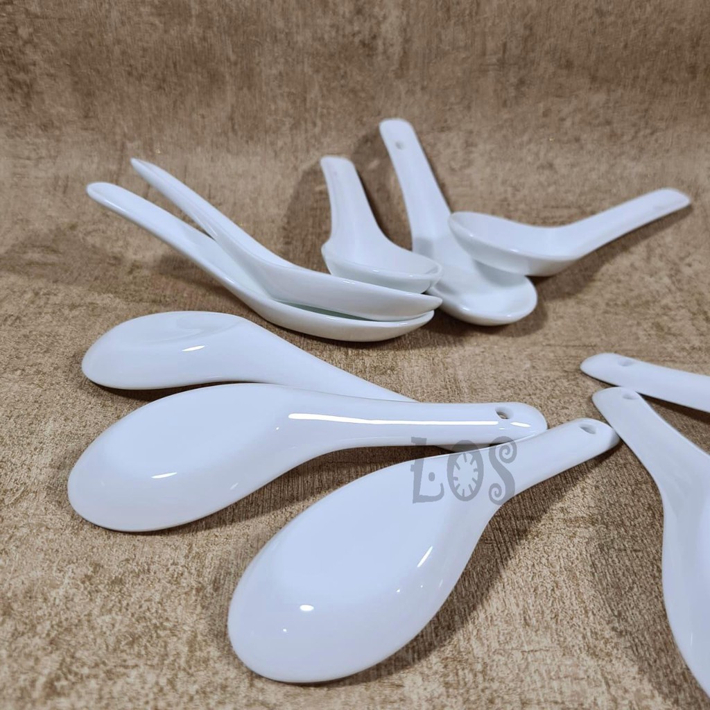 Jual Sendok Keramik Sendok Bebek Chinese Spoon Shopee Indonesia