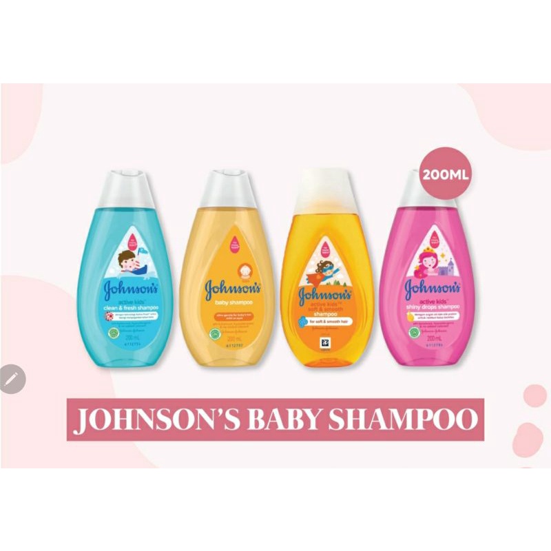 Jual Johnson Baby Shampoo Active kids(anak") 200ml/100ml Shopee Indonesia