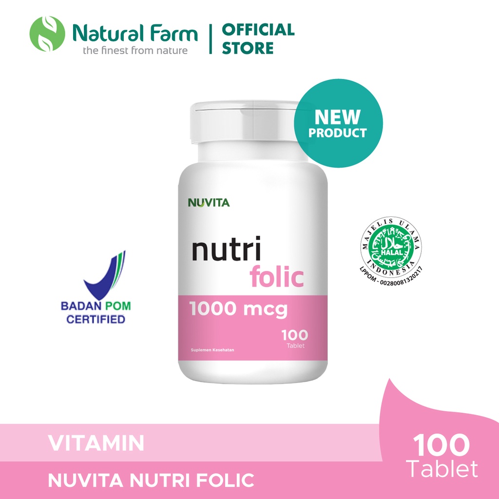 Jual Nuvita Nutri Folic 1000 Mcg | Shopee Indonesia