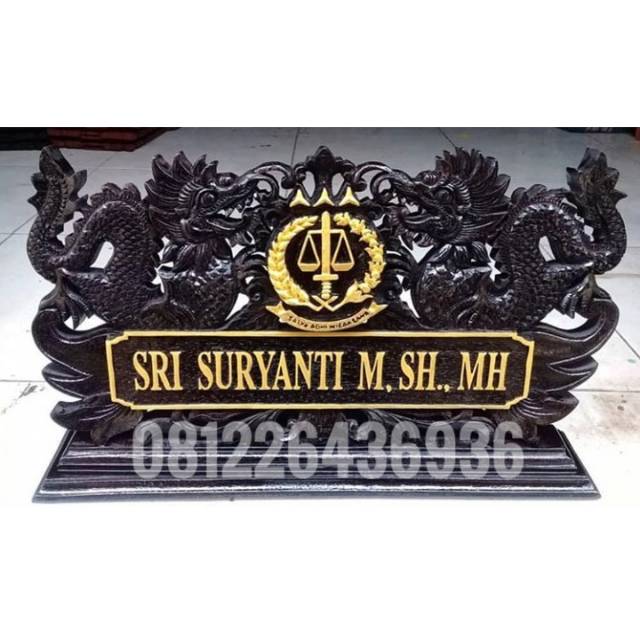 Jual Papan Nama Ukir Pengacara | Shopee Indonesia