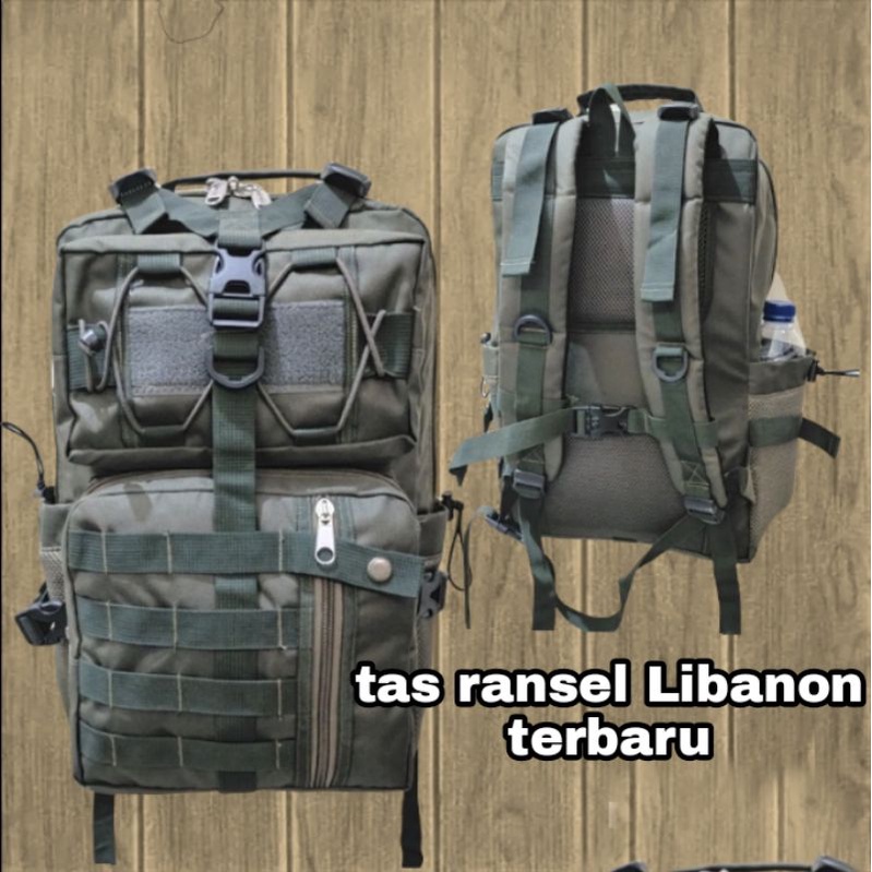 Jual tas ransel Libanon terbaru/tas libanon army/tas ransel Libanon ...