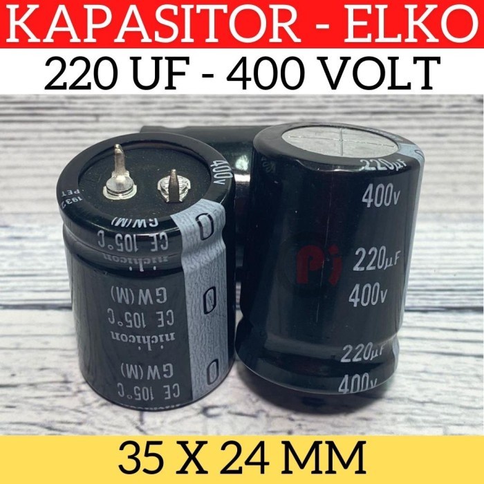 UEP1E221MPD - Elko Bipolar 220uF 25V 10x16mm RM5 105° - NICHICON