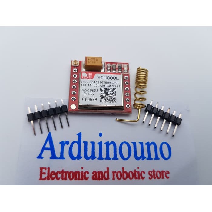 Jual SIM800L Quad Band GPRS GSM Module SMS gateway SIM800 SIM 800L 800 ...