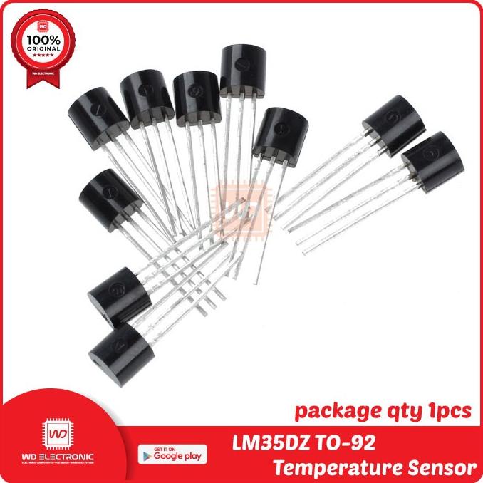 Jual SENSOR SUHU LM35DZ LM35 National Semiconductor a.k.a Texas ...