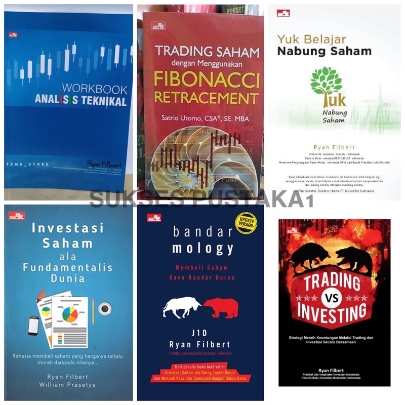 Jual PAKET 6 BUKU INVESTASI SAHAM | Shopee Indonesia