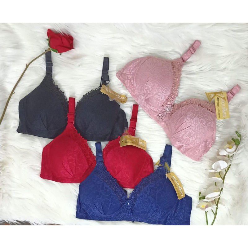 Jual Bra/BH cantik/kawat full burkat/tanpa kawat+renda | Shopee Indonesia
