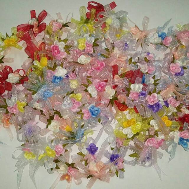 Jual Aplikasi Bunga Organdi Kecil (10 pcs) | Shopee Indonesia