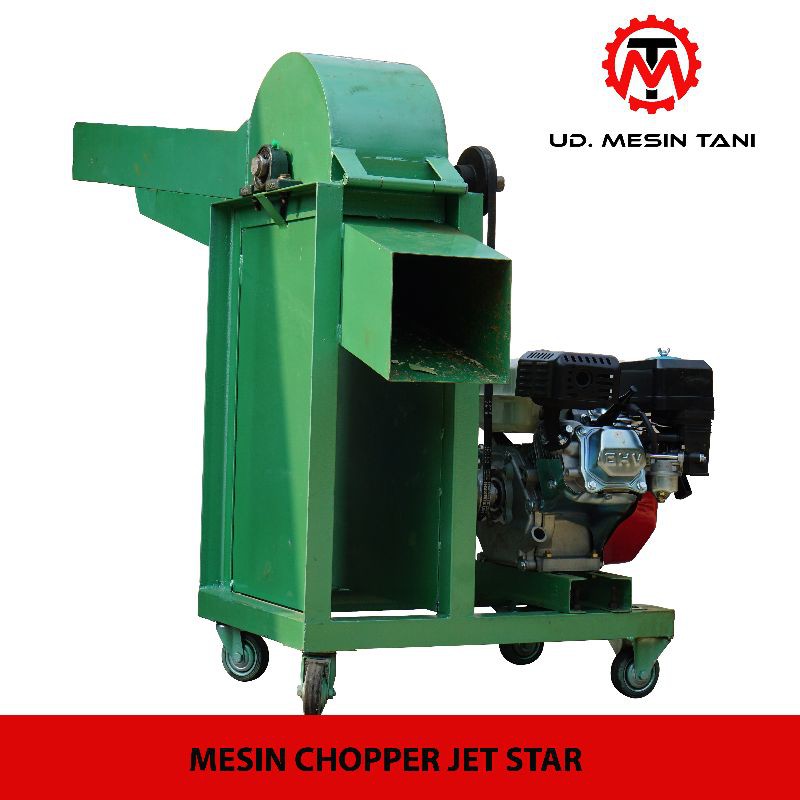 Jual Mesin Chopper Rumput Jet Star Type A Pakai Mesin Penggerak ...