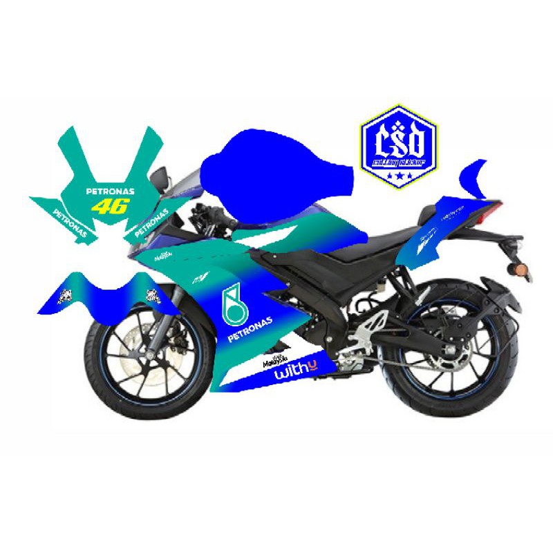 Jual decal R15 V3 / decal motor R15 / striping R15 V3 | Shopee Indonesia