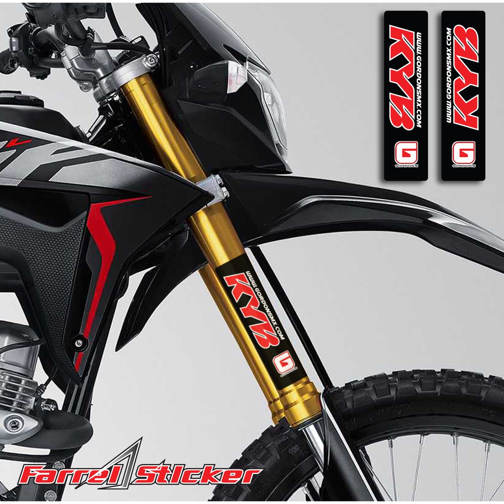 Jual Sticker Shock Stiker Sticker KYB gordon Kayaba Upside Down