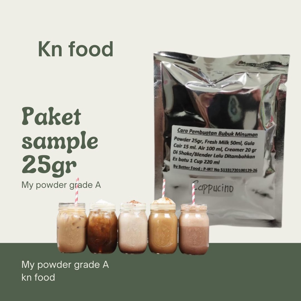 Jual Paket sampel 25 gram my powder Grade A | Shopee Indonesia