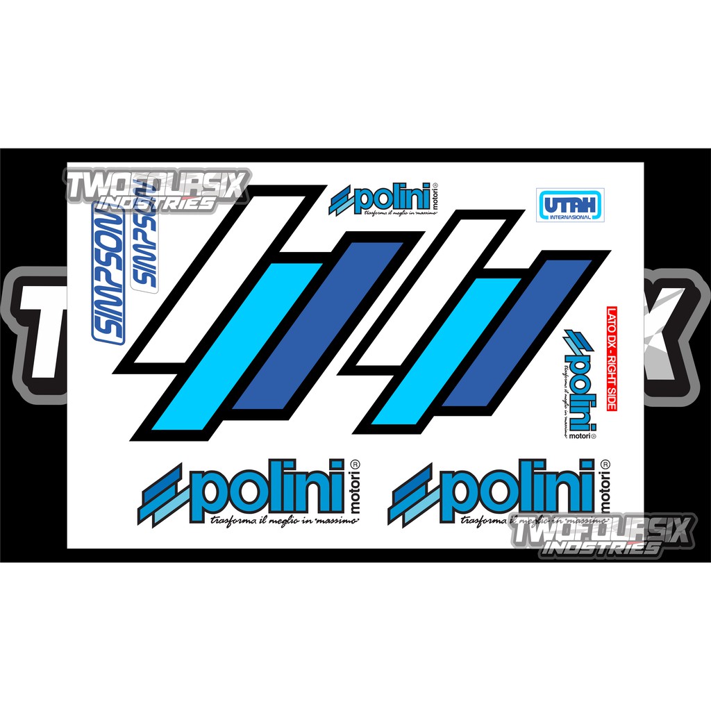 Sticker Polini kit