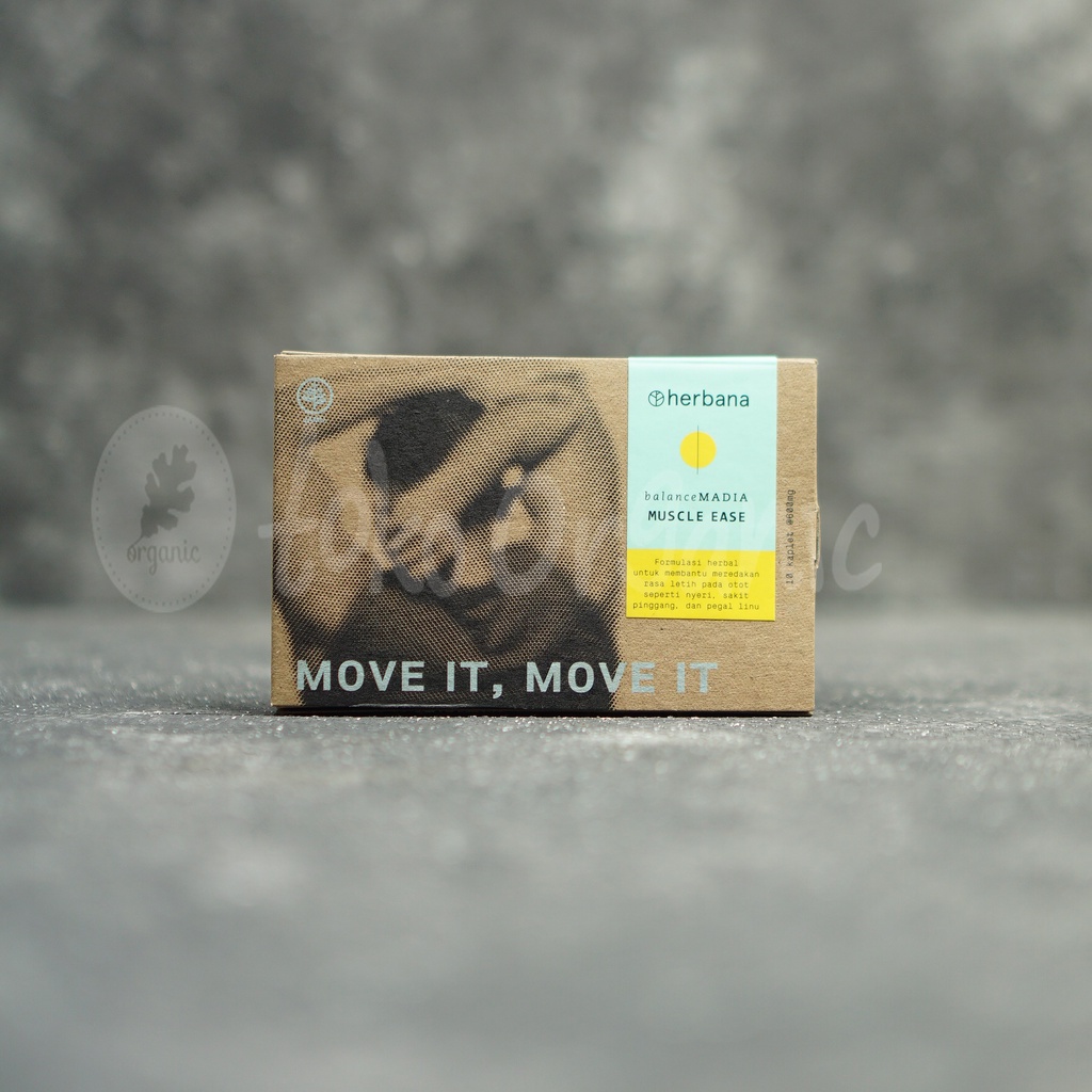 Jual Herbana Balance Media, Muscle Ease, Blister 10 kaplet Shopee