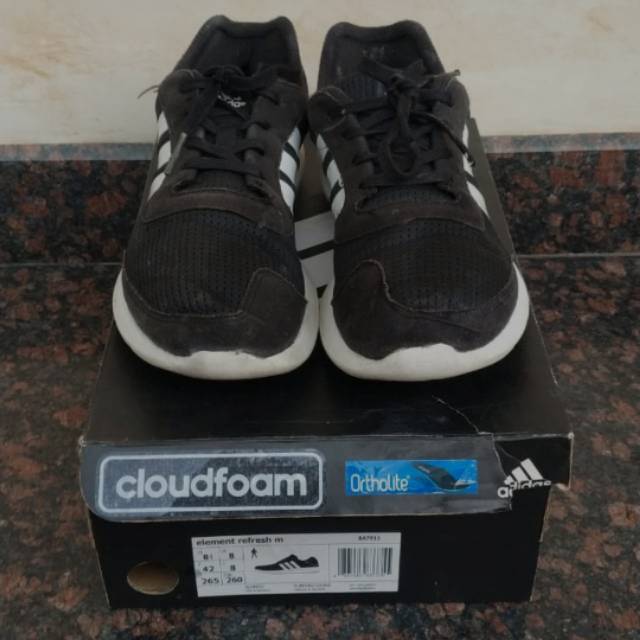 Harga sepatu shop cloudfoam ortholite running