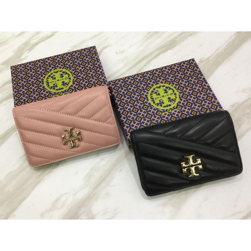 Tory Burch Kira Chevron Medium Slim Wallet