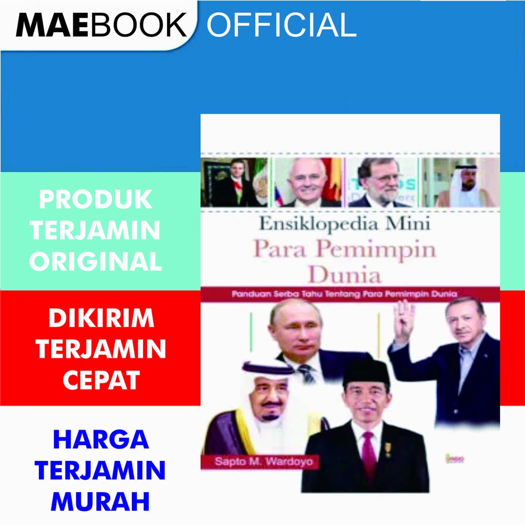 Jual Ensiklopedia Mini Para Pemimpin Dunia - Indoliterasi | Shopee ...